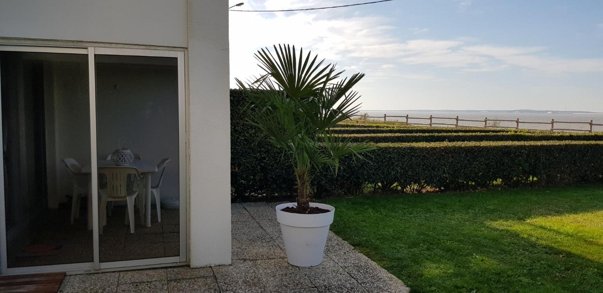 Les Rochers De Vallieres, Appartement De 35 M2 Avec 1 Chambre, Terrasses, Jardin 140 M2, Vue Panoramique Face A L'Ocean ! Saint-Georges-de-Didonne Eksteriør billede